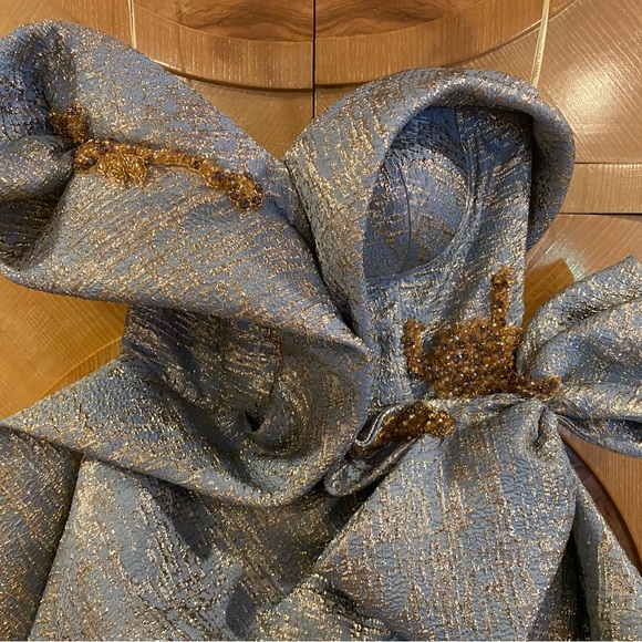 Blue $990
STYLE 2466
Gorgeous elegant dress received many compliment - Picture 11 of 16